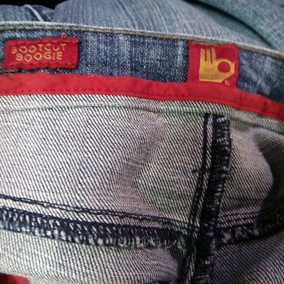Ooh La La Sasson Boot Cut Boogie Jeans Women’s Size 4 Blue Denim Medium … - Picture 2 of 9